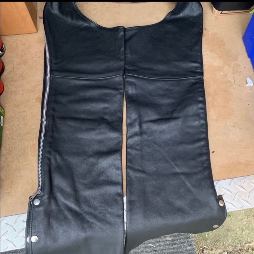 leather chaps